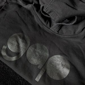 GAP Black Cotton Hoodie